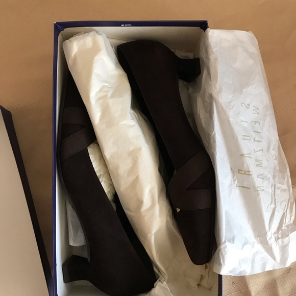 New Stuart Weitzman ‘Scotch’ suede heels. - Picture 5 of 6